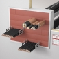 Preview: ZZ® 212-250 Brandschutzstein  120 x 250 x 80 mm - VE: 1