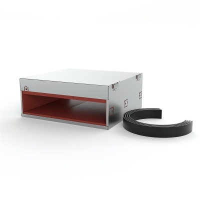 ZZ® 630-300-2 Brandschutzbox  4-seitig / innen 300 x 110 mm / außen 320 x 180 mm - VE: 1