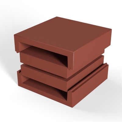 ZZ® 601-200 Brandschutzbox  200 x 100 x 200 mm - VE: 1