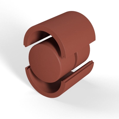 ZZ® 602-111 Brandschutzrundbox  Ø 111 mm, Länge 150 mm - VE: 1