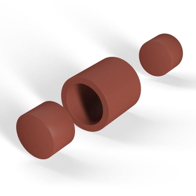ZZ® 603-75-100 Brandschutzrundbox  Ø 75 mm, Länge 100 mm - VE: 4