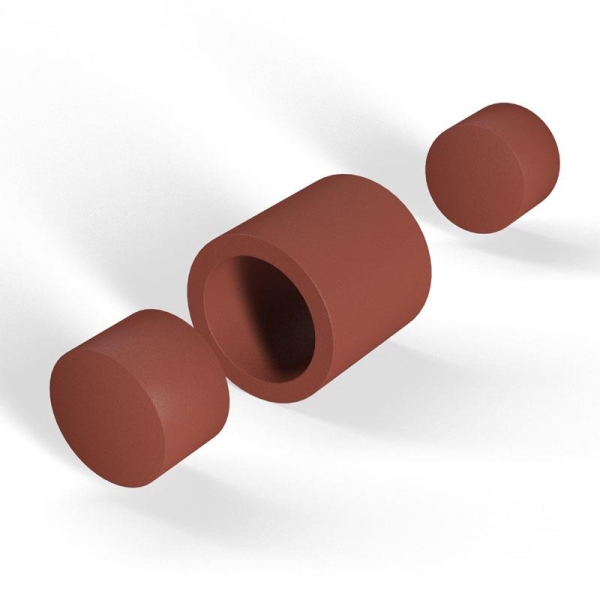ZZ® 603-75-150 Brandschutzrundbox  Ø 75 mm, Länge 150 mm - VE: 4