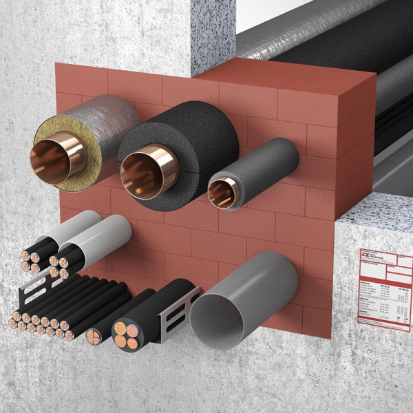 ZZ® 220-120 Brandschutzstein  200 x 120 x 60 mm - VE: 1